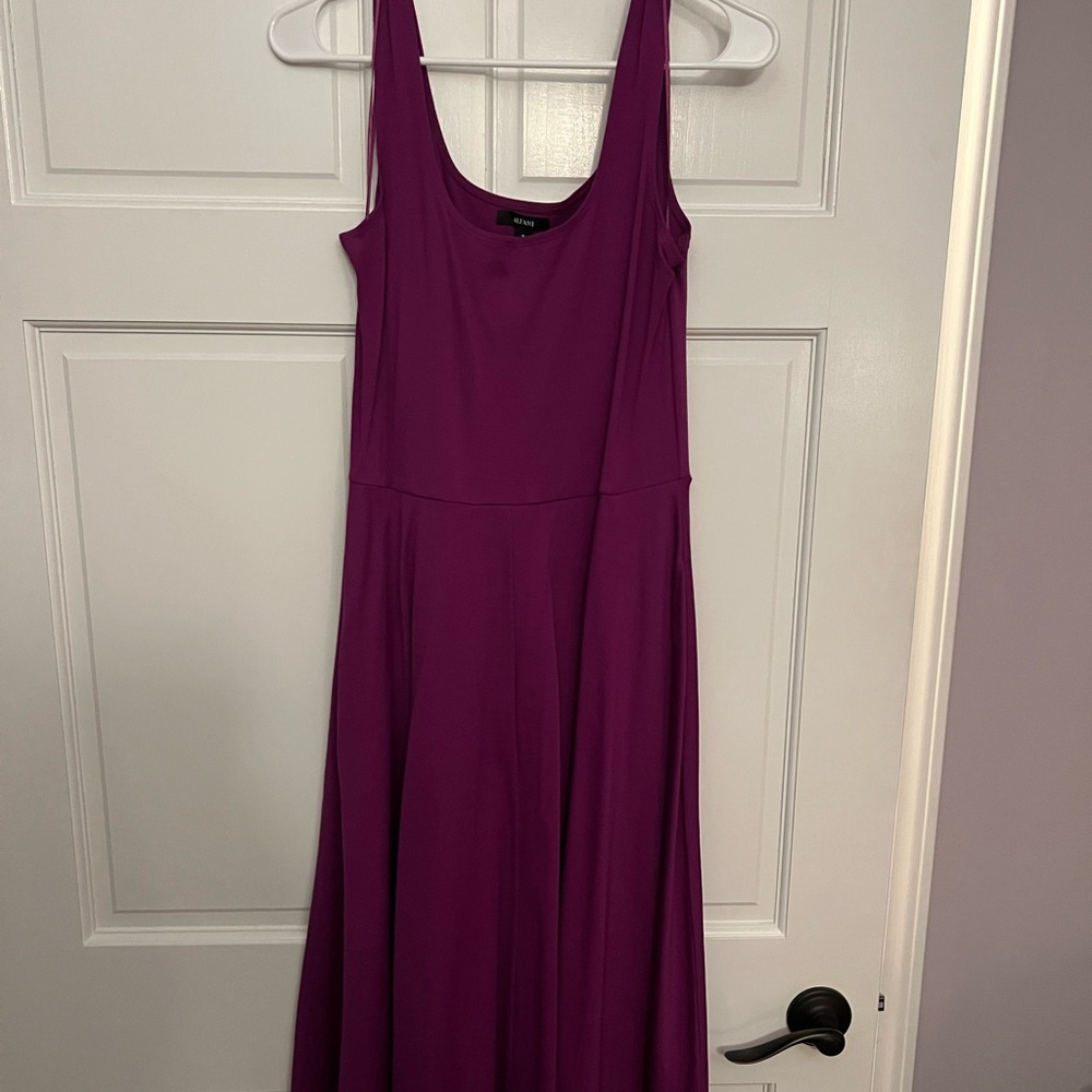 Alfani Purple Midi Dress